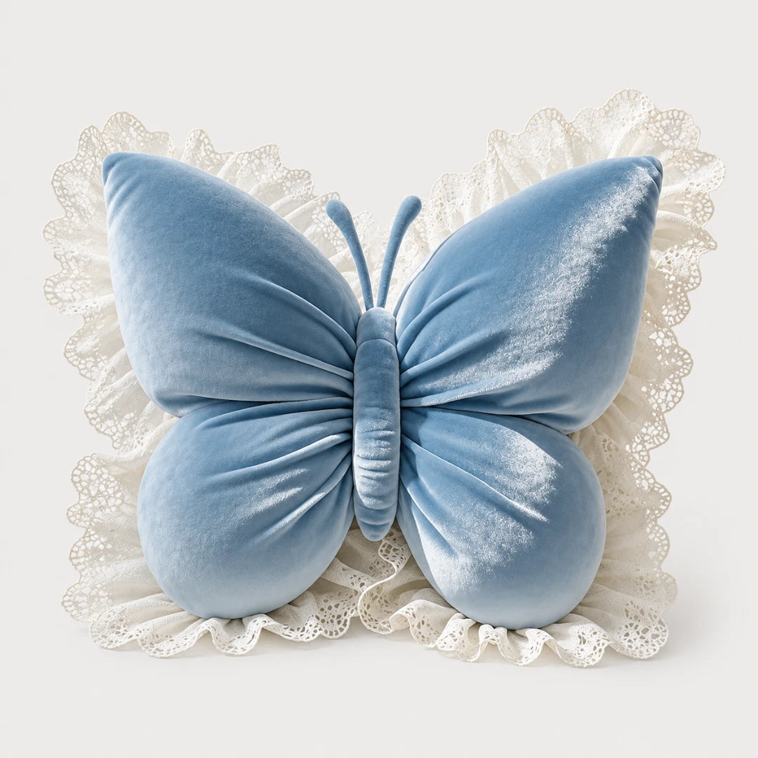 LaceFlutter™ Butterfly Pillow