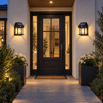 LanternGlow™ Solar Wall Sensor Light