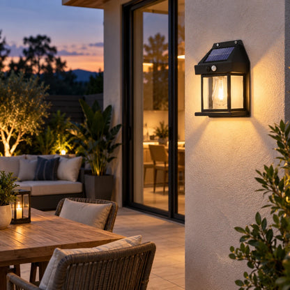 LanternGlow™ Solar Wall Sensor Light
