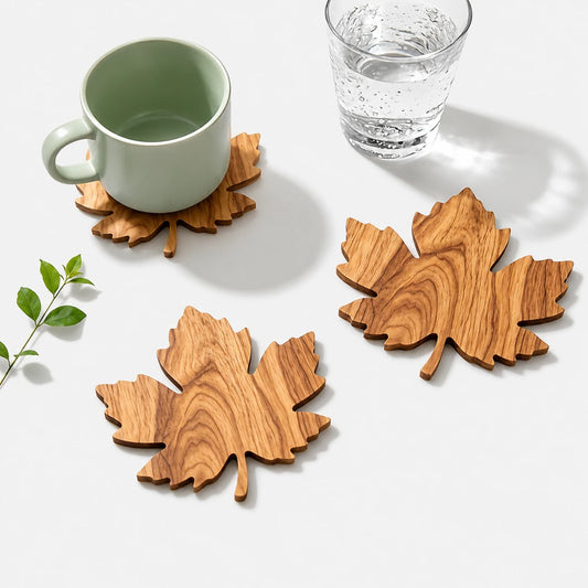 LeafWood™ Maple Coasters