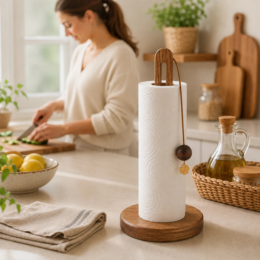 LoopWood™ Paper Towel Holder