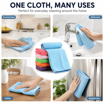 LumaWipe Diamond Weave Microfiber Cloths-