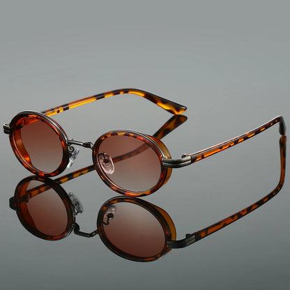 Luna Vintage Round Sunglasses