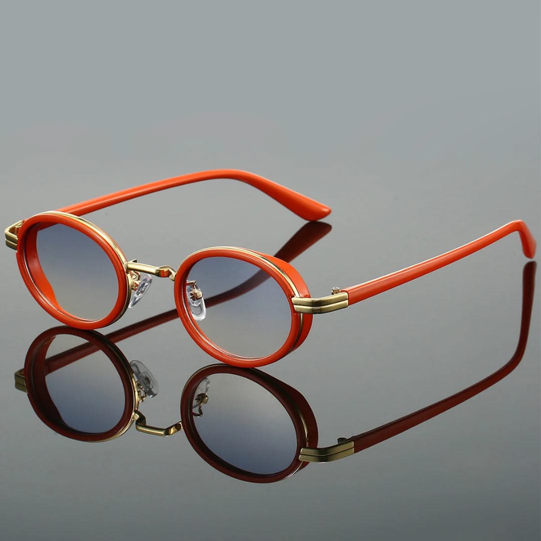 Luna Vintage Round Sunglasses