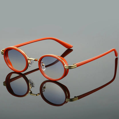 Luna Vintage Round Sunglasses