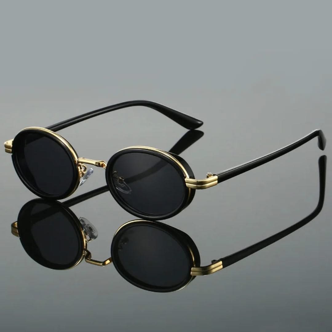 Luna Vintage Round Sunglasses