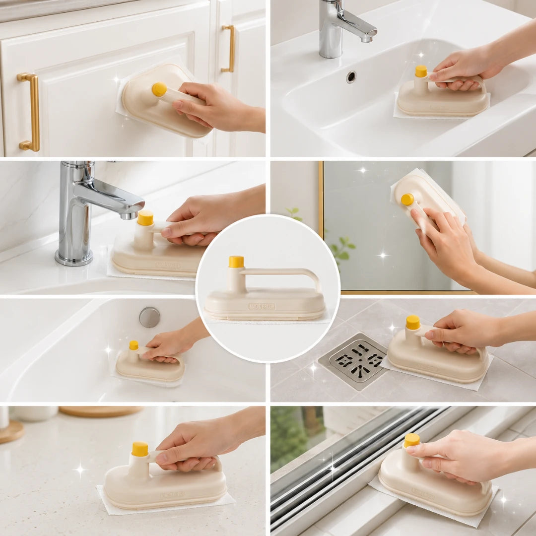 MagicBrush™ Refillable Cleaning Brush