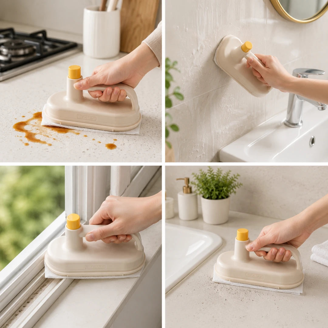 MagicBrush™ Refillable Cleaning Brush