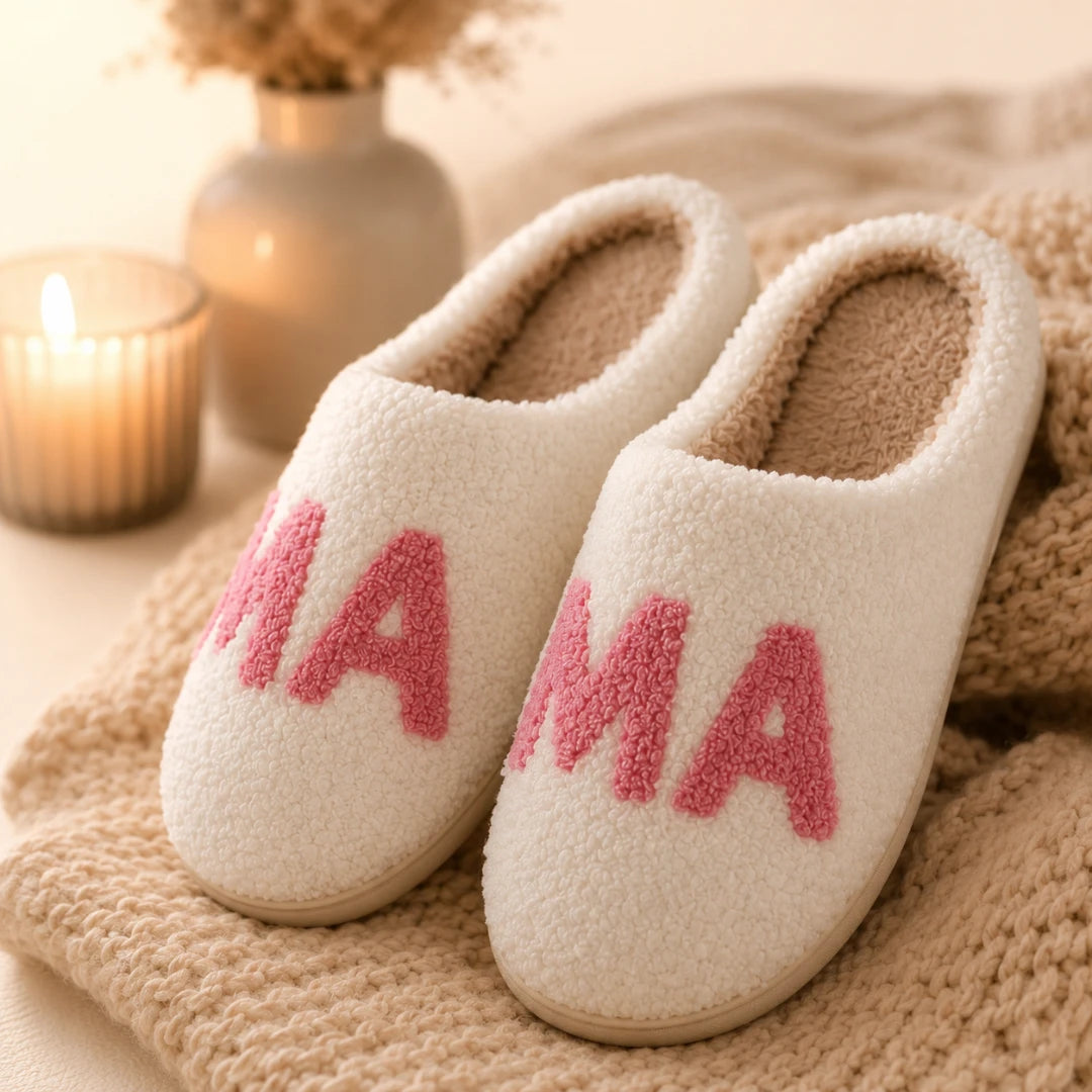 MamaCloud™ Sherpa House Slippers