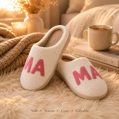 MamaCloud™ Sherpa House Slippers