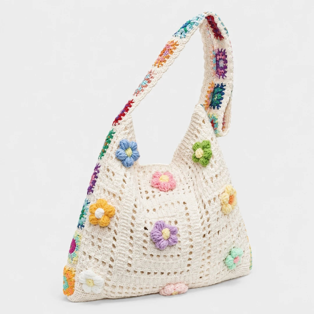 MeadowKnot™ Crochet Shoulder Bag