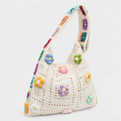 MeadowKnot™ Crochet Shoulder Bag