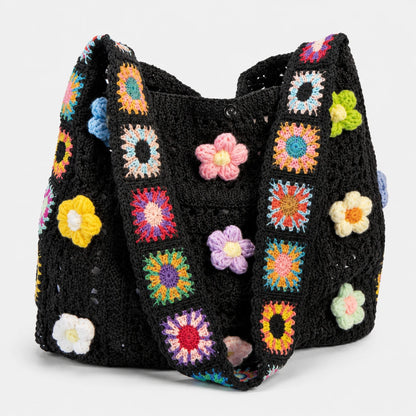 MeadowKnot™ Crochet Shoulder Bag