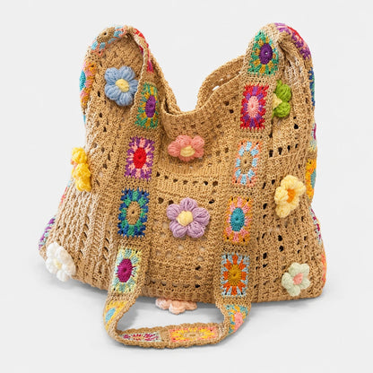 MeadowKnot™ Crochet Shoulder Bag
