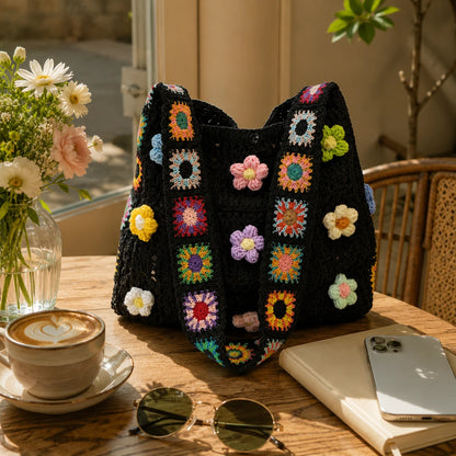 MeadowKnot™ Crochet Shoulder Bag
