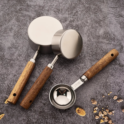 Measuring Spoon Set (Wood Handle)