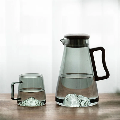 Montara Elegant Glass Pitcher