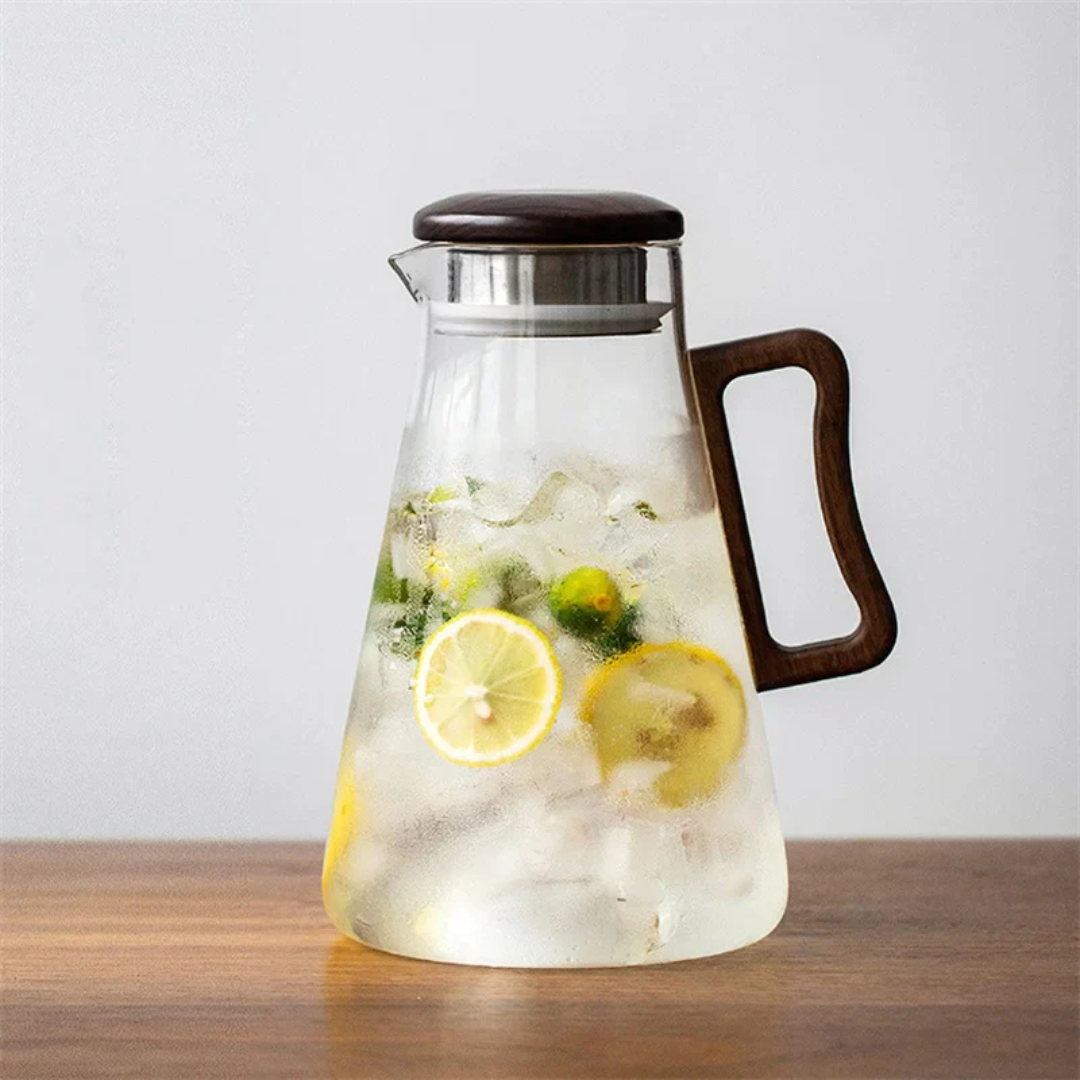 Montara Elegant Glass Pitcher