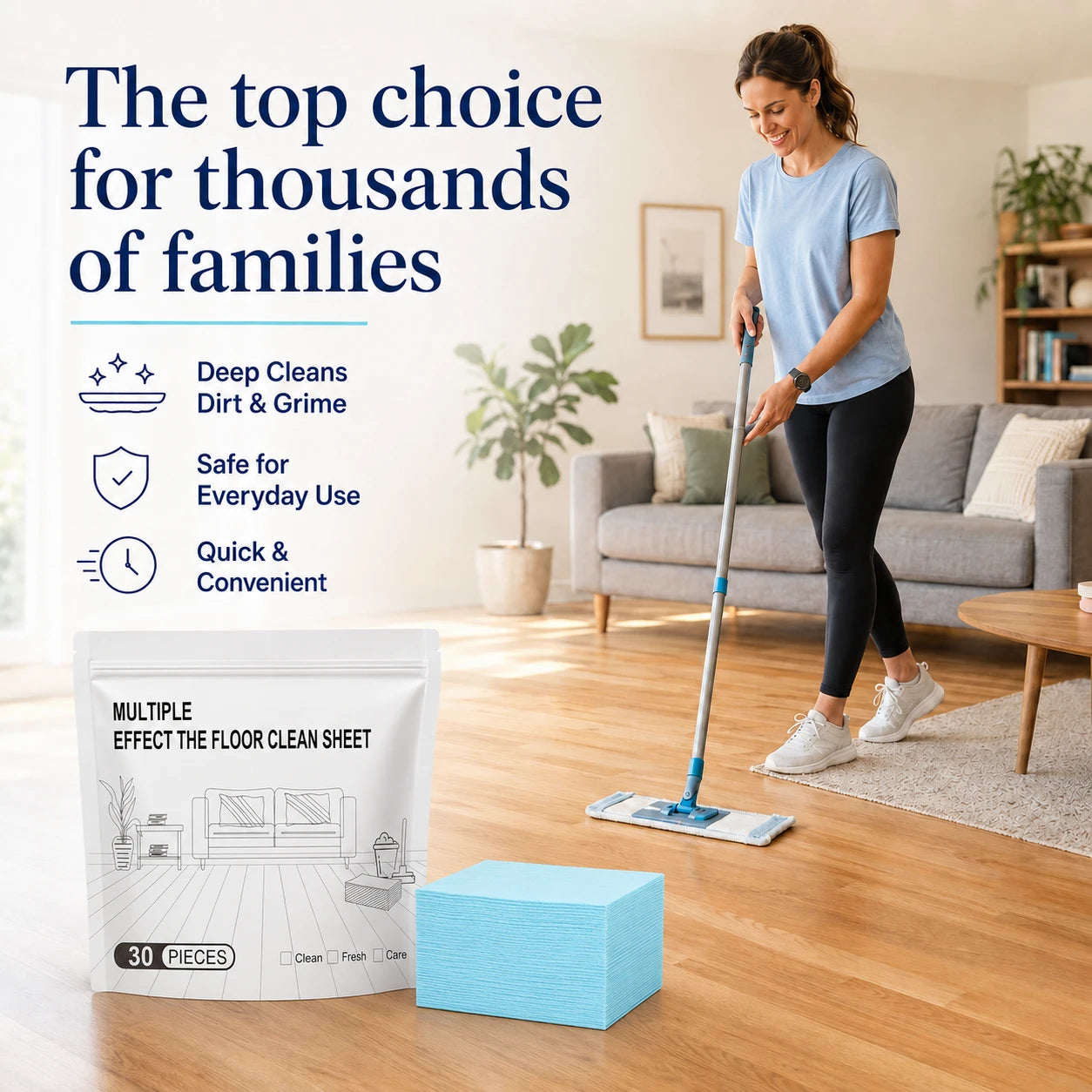 MopSwift Floor Cleaning Sheets