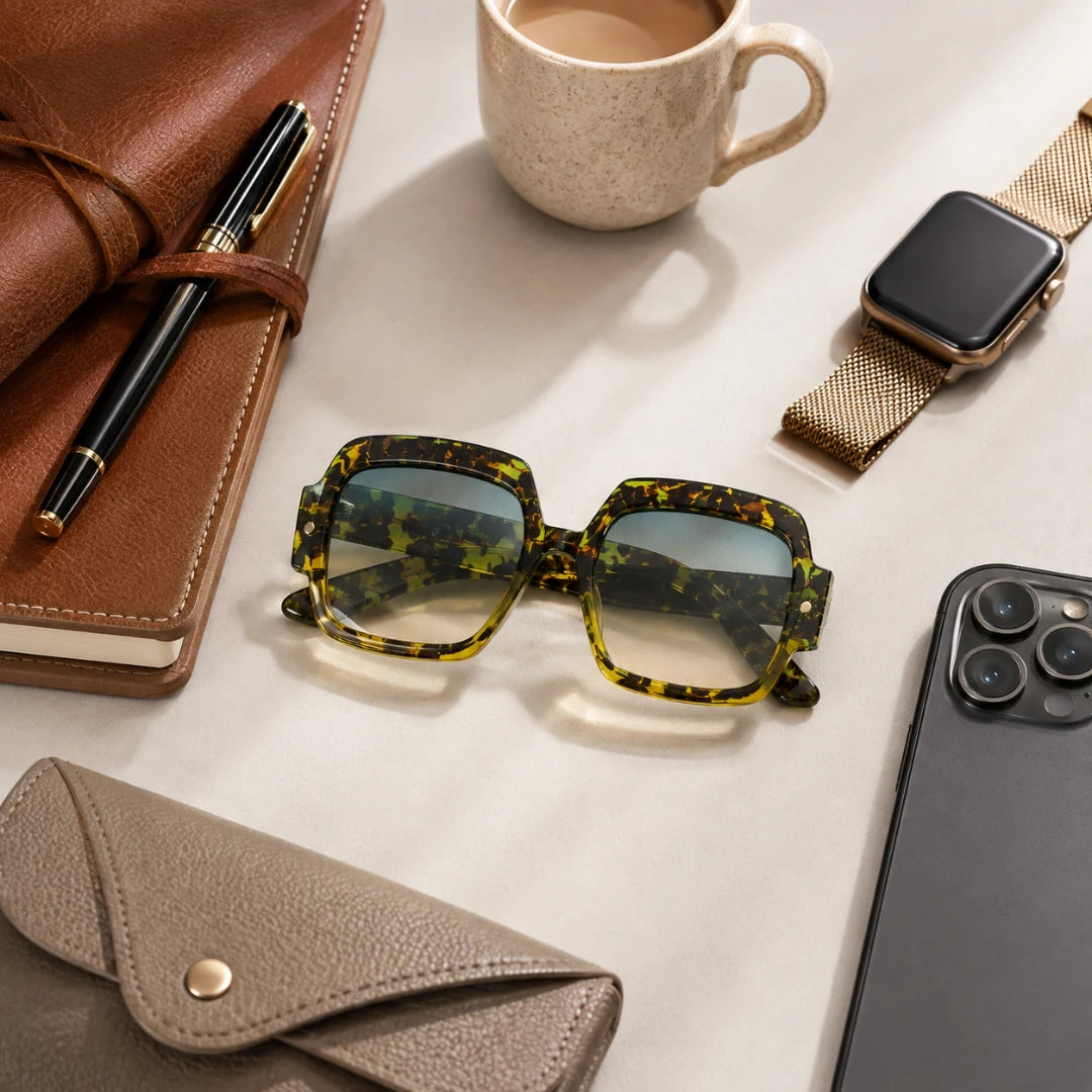 MuseFrame™ Oversized Square Glasses