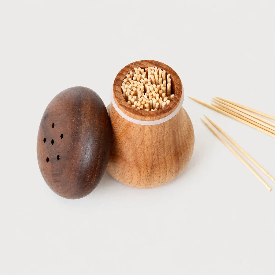 MushPick™ Wooden Toothpick Holder
