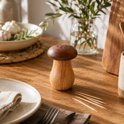 MushPick™ Wooden Toothpick Holder