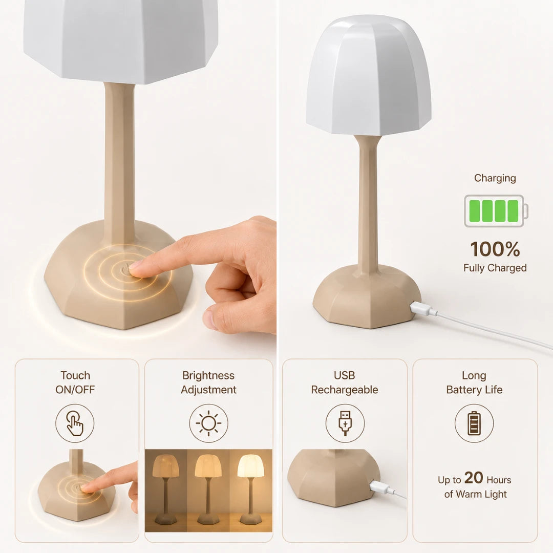 NightBloom™ Cordless Table Lamp