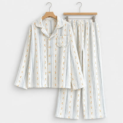 NightBloom™ Muslin Pajama Set
