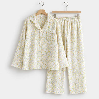 NightBloom™ Muslin Pajama Set
