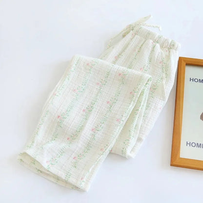 NightBloom™ Muslin Pajama Set