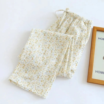 NightBloom™ Muslin Pajama Set