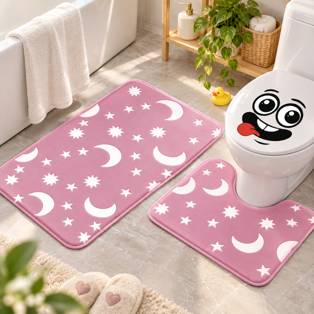 NightGlow™ Celestial Bath Mat