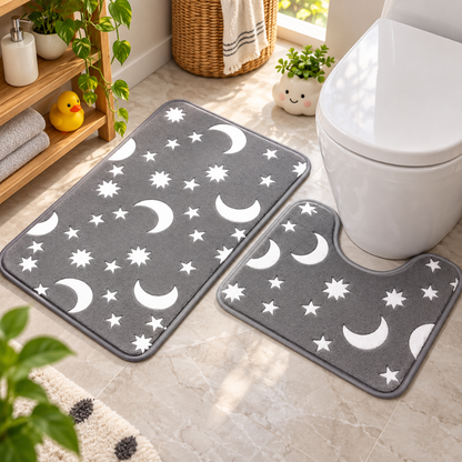 NightGlow™ Celestial Bath Mat