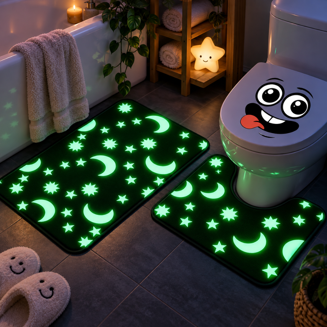 NightGlow™ Celestial Bath Mat