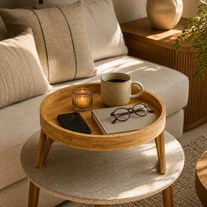 NookTray™ Foldable Wood Tray