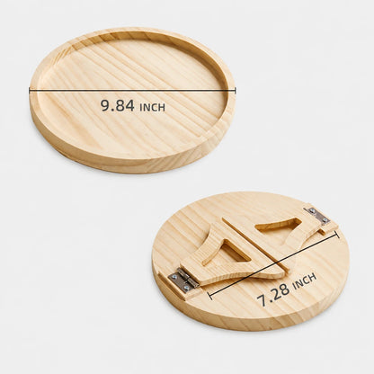 NookTray™ Foldable Wood Tray