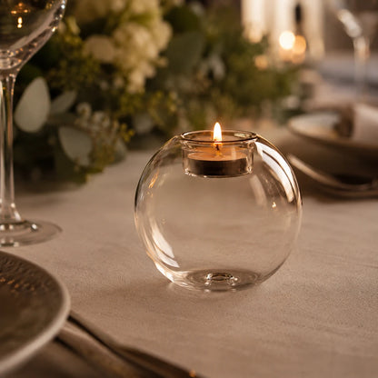 OrbLume™ Glass Candle Holder