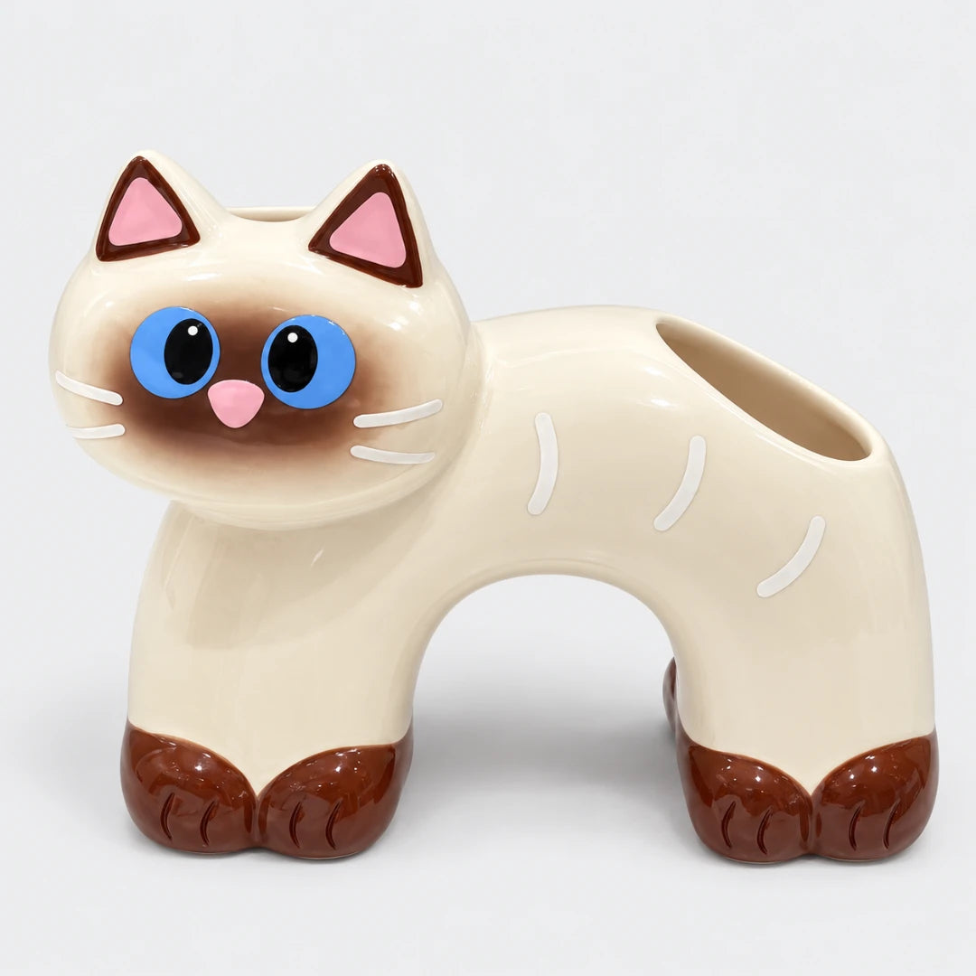 PawArch™ Ceramic Toothbrush Holder