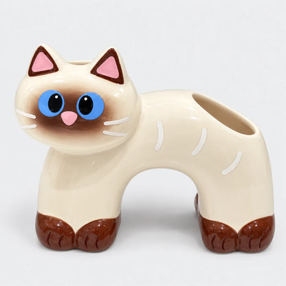 PawArch™ Ceramic Toothbrush Holder