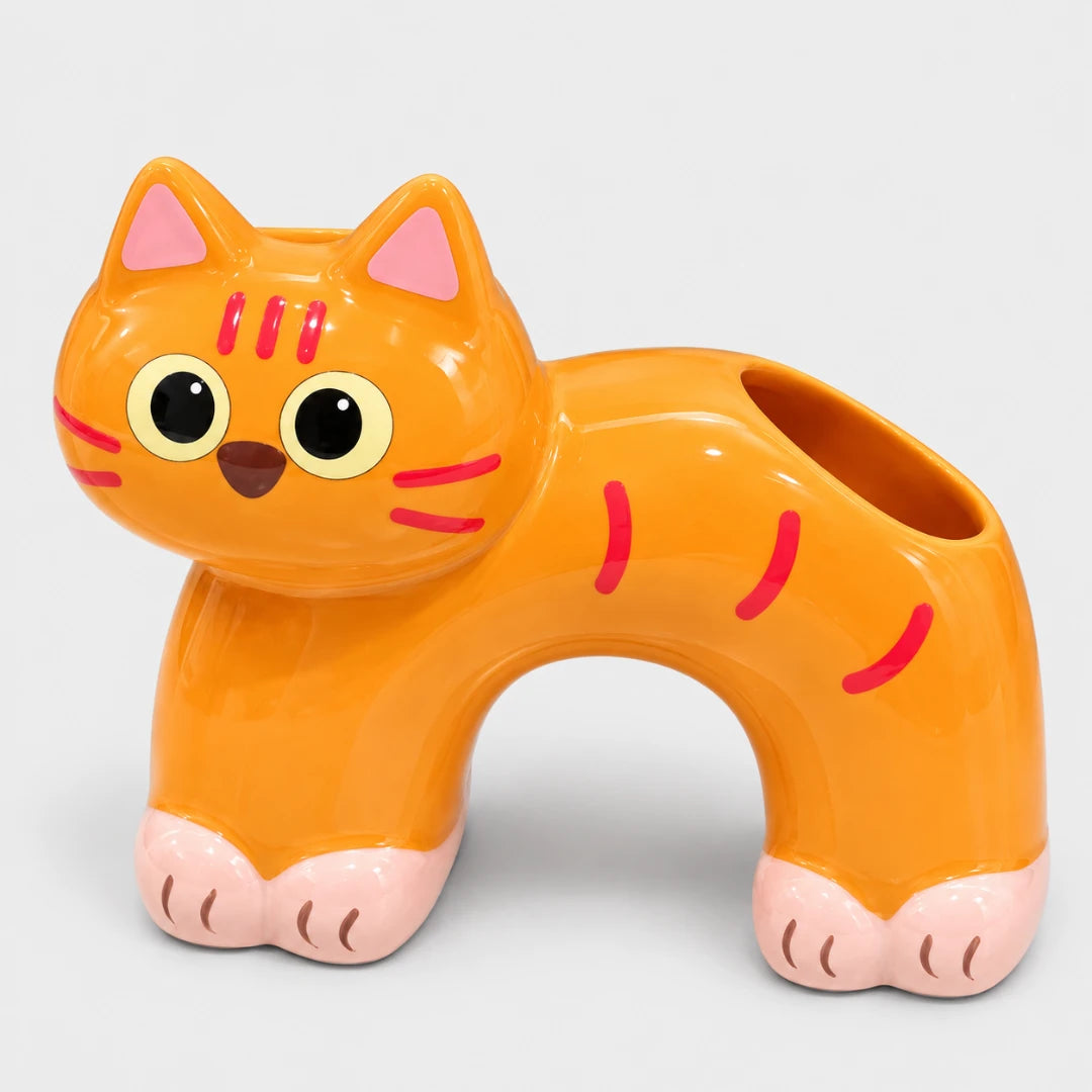 PawArch™ Ceramic Toothbrush Holder