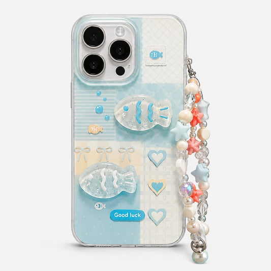 PearlPop™ Fish Charm Case