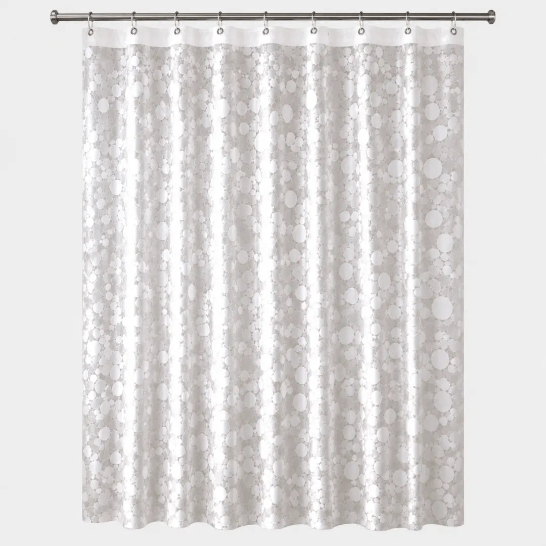 PebbleView™ Waterproof Shower Curtain