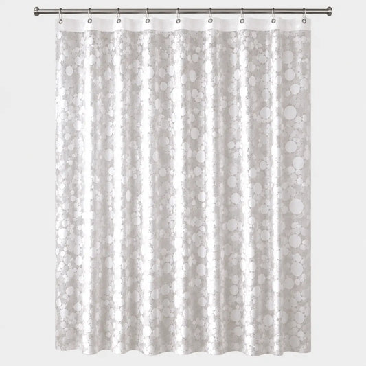 PebbleView™ Waterproof Shower Curtain