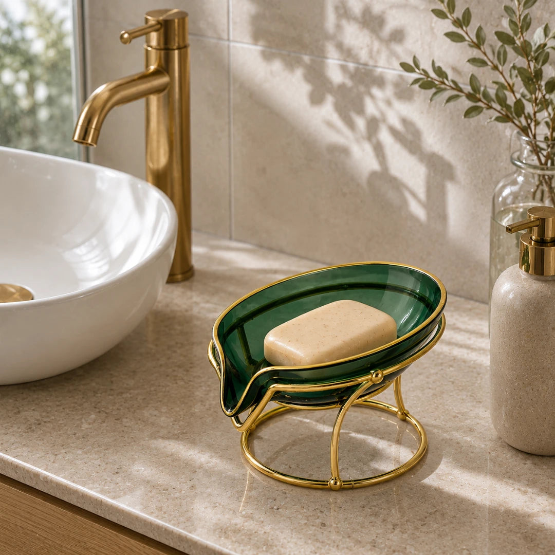 PetalDrain™ Draining Soap Dish