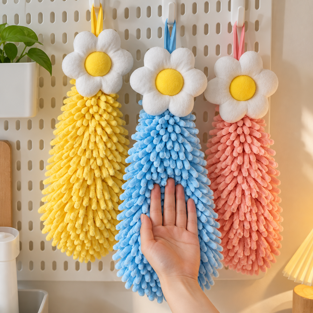 PetalDry™ Flower Hand Towel