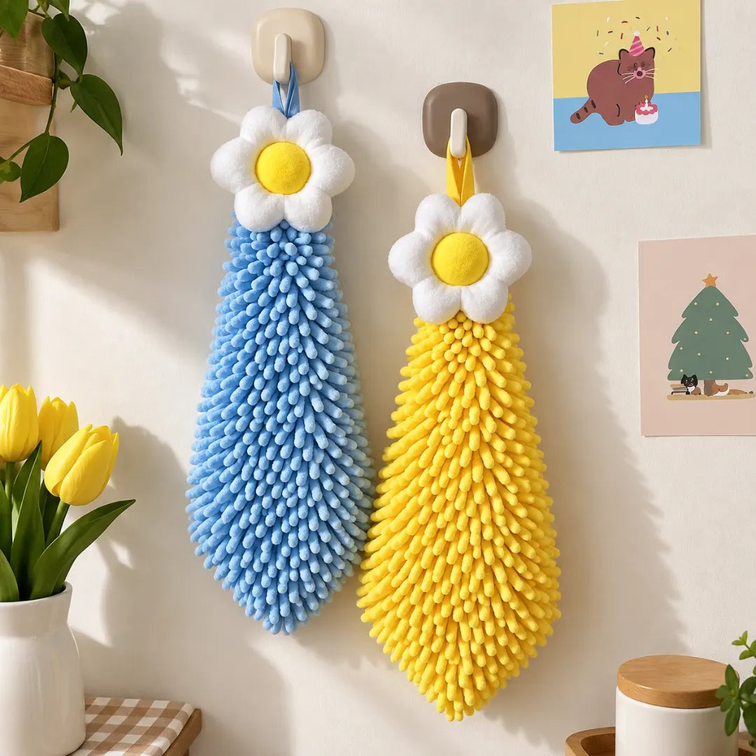 PetalDry™ Flower Hand Towel