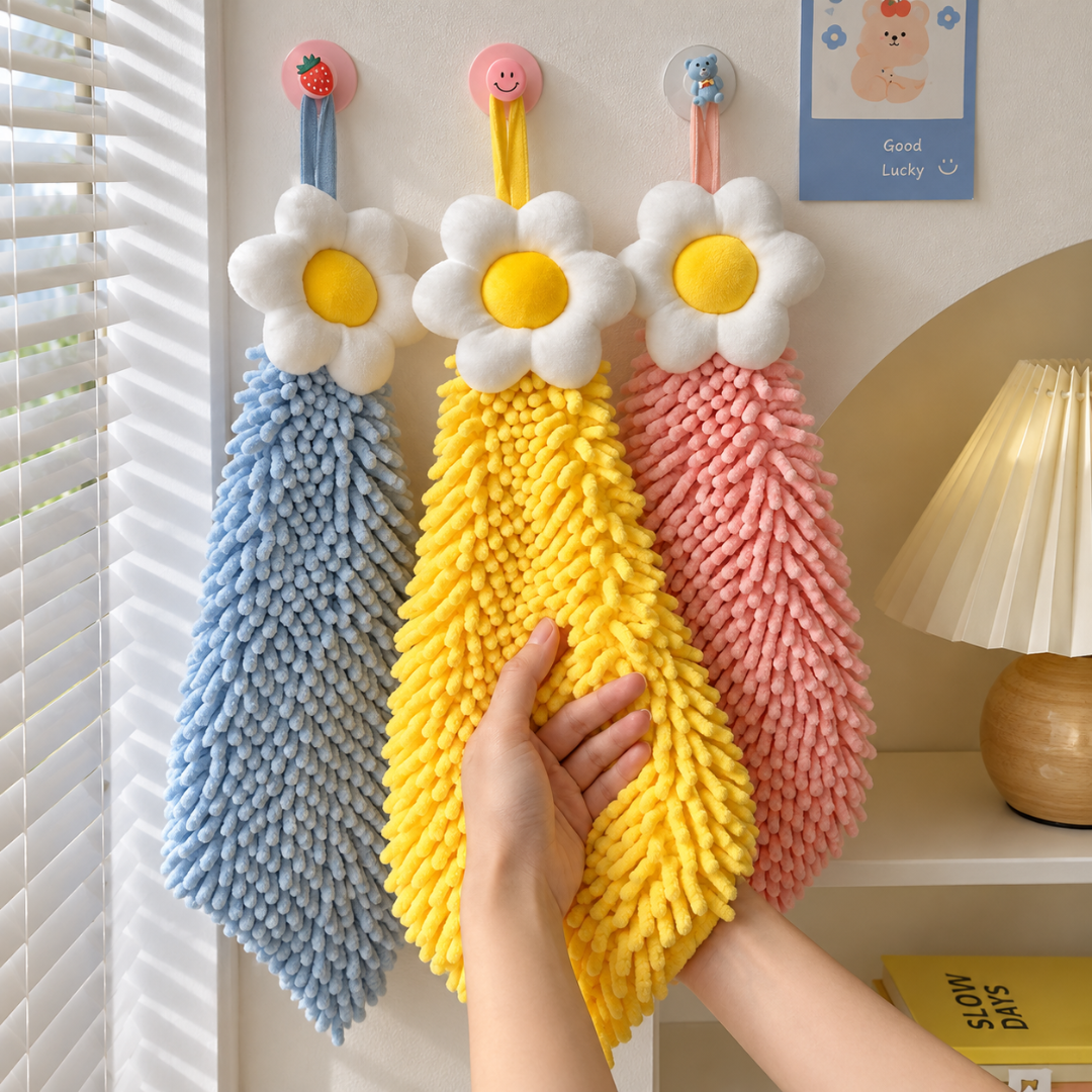 PetalDry™ Flower Hand Towel