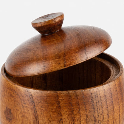 PinchPot™ Wooden Condiment Jar