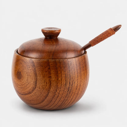 PinchPot™ Wooden Condiment Jar