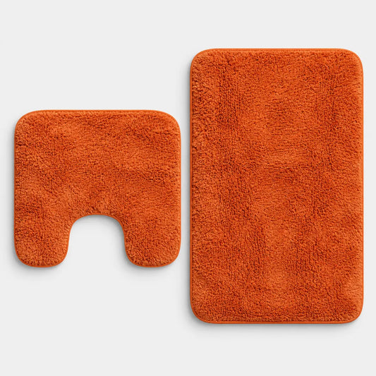 PlushPair™ Cotton Bath Mat Set